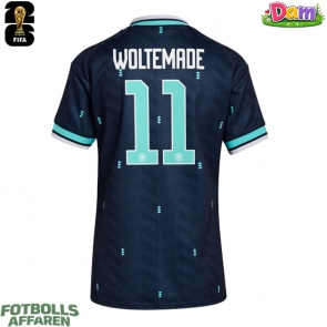 Tyskland Nick Woltemade #11 Bortatröja Kvinnor VM 2026 Kortärmad